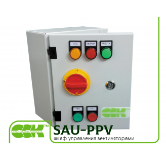 Шкаф управления вентиляторами канальными SAU-PPV-(0,61-1,00) 380 мм
